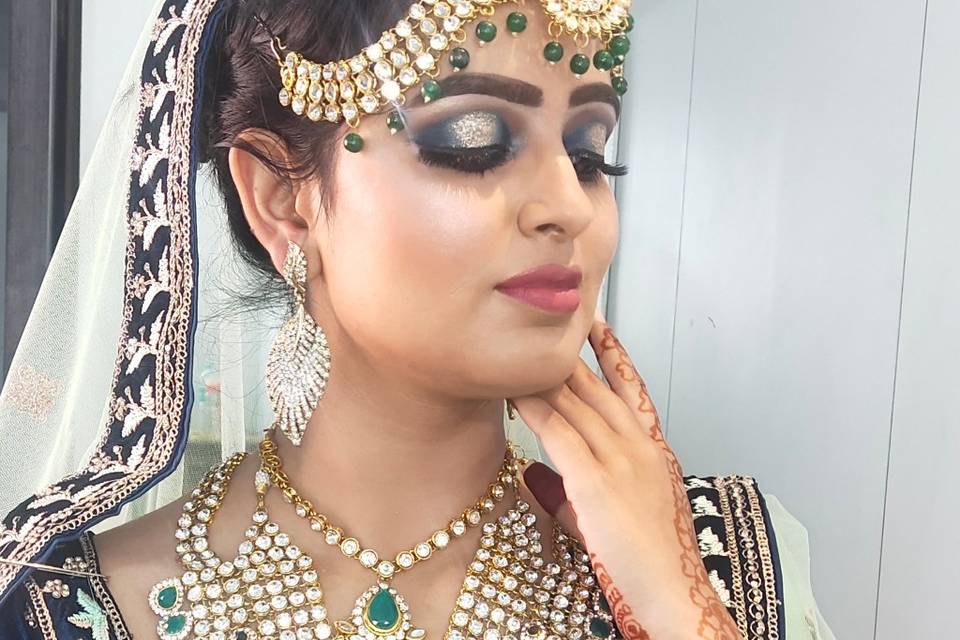 Bridal makeup