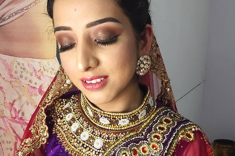 Bridal makeup