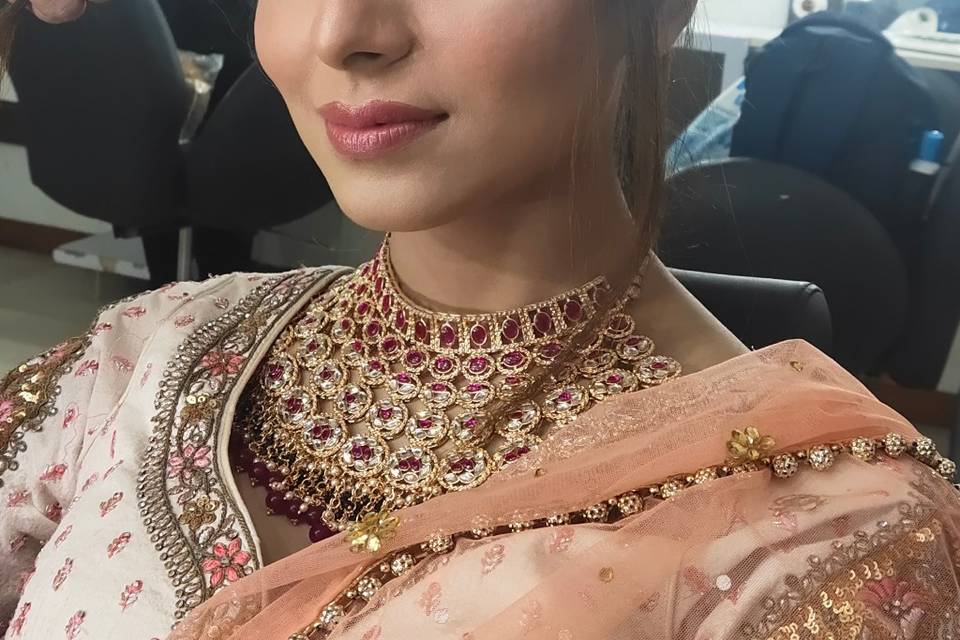 Bridal makeup