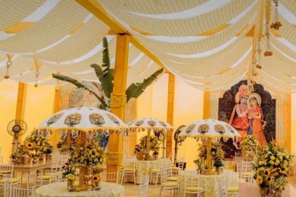 Haldi decor