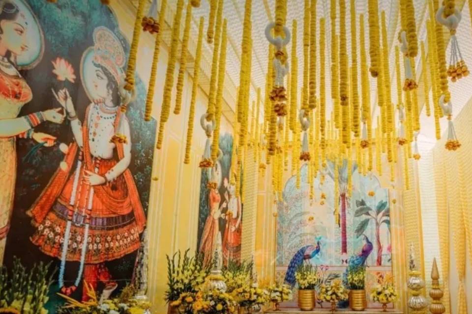 Haldi decor