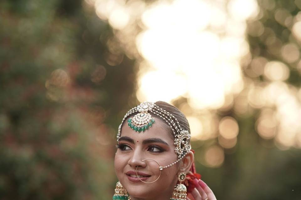 Bridal makeup