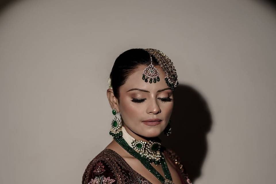 Bridal makeup