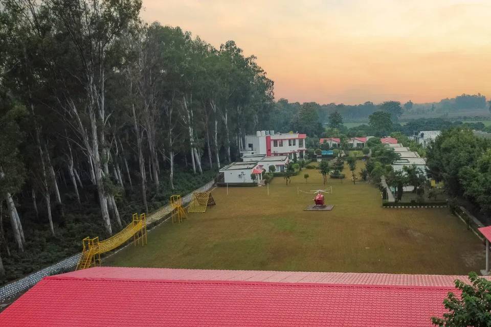 Lawn area