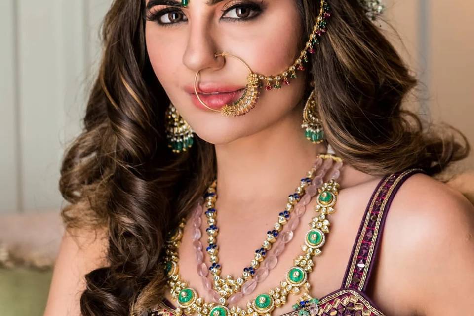 Necklace & earrings
