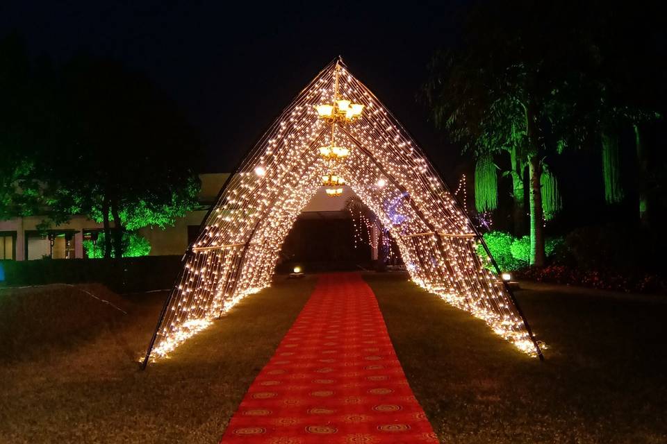 Entrance decor