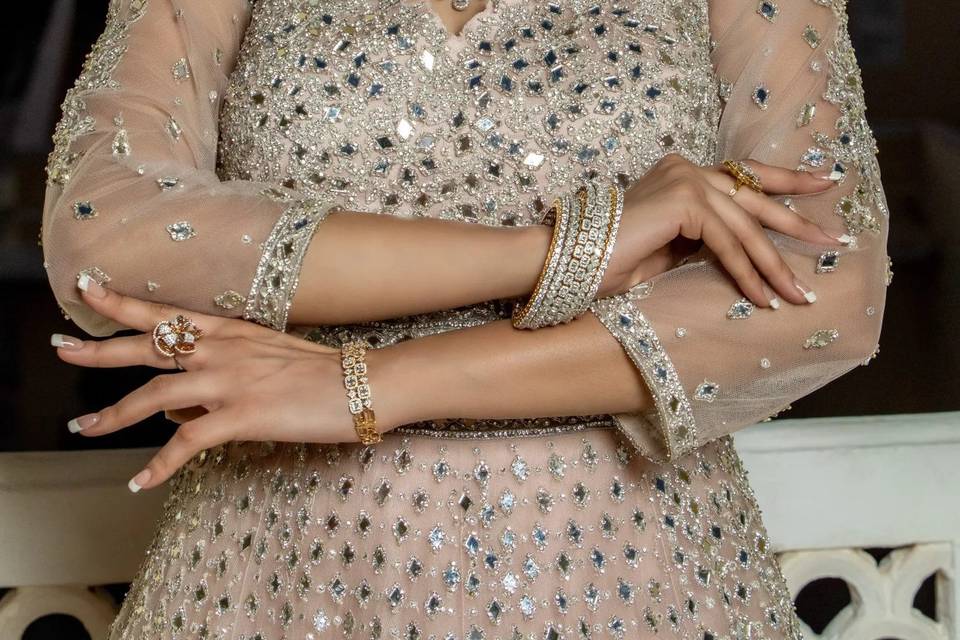 Necklace & earrings