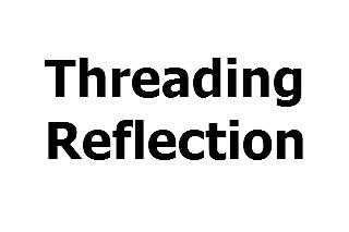 Threading reflection logo