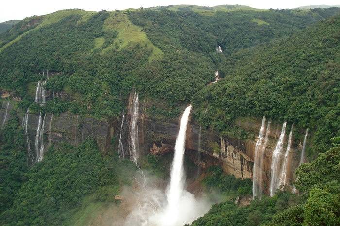 Waterfalls and views