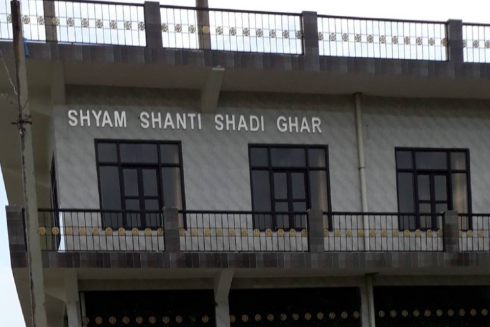 Shyam Shanti shadi ghar