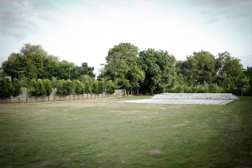 Lawn area