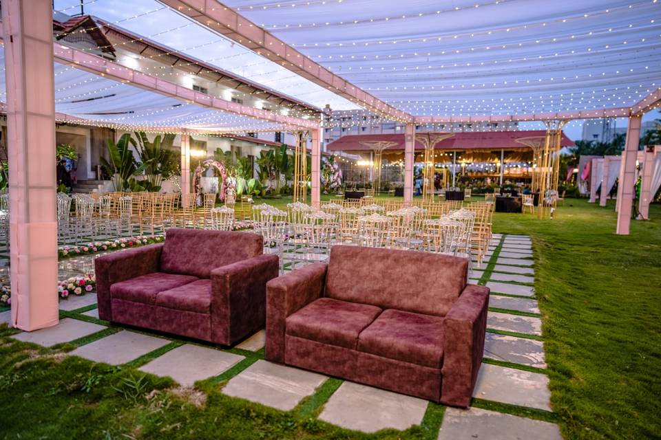 Lawn area