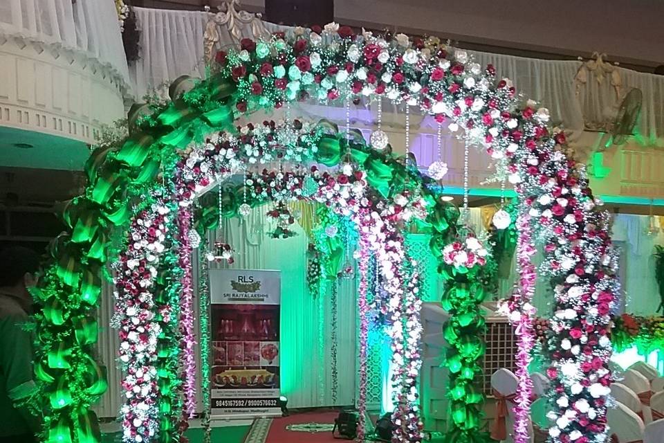 Entrance decorations