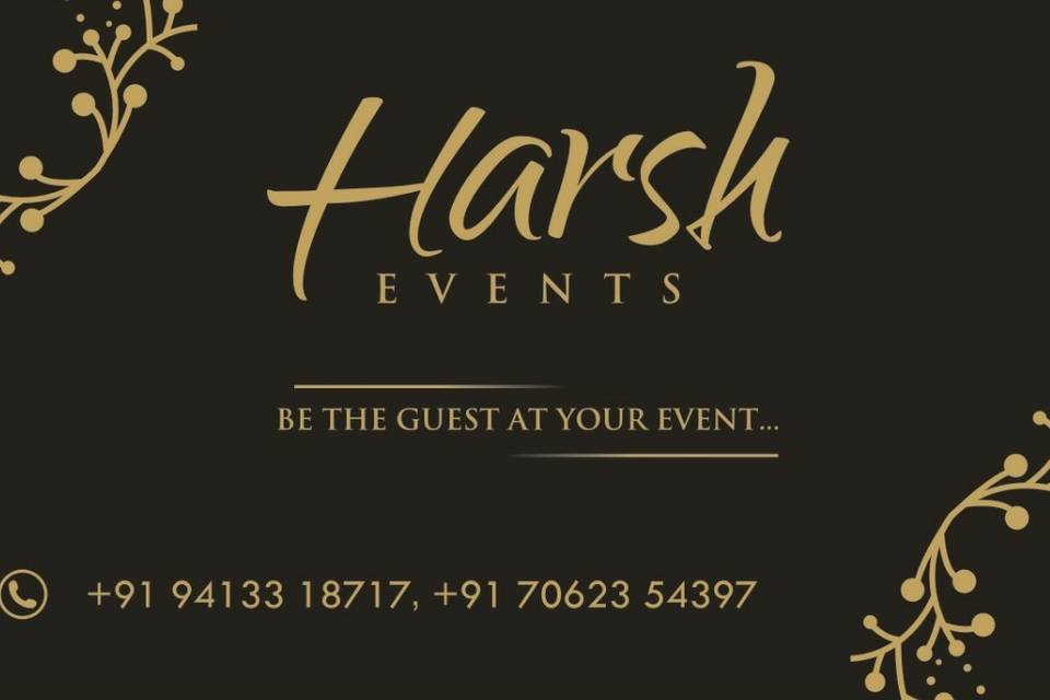 Harsh Events by Harsh Mehta