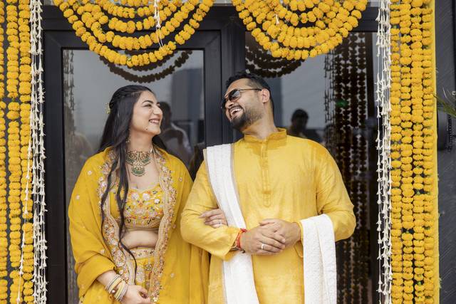 Haldi Couple