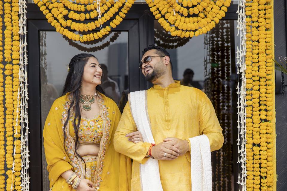 Haldi Couple