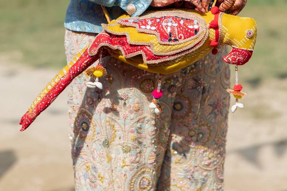 Bride's wallet