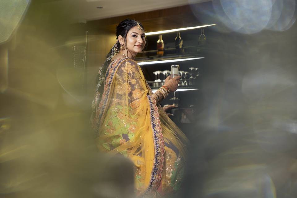 Mehendi Bride