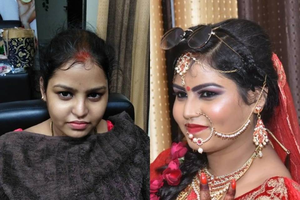 Bridal makeup