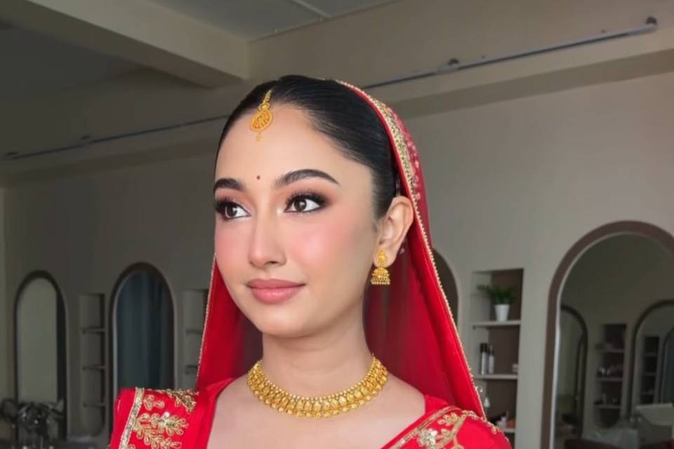 Bridal makeup