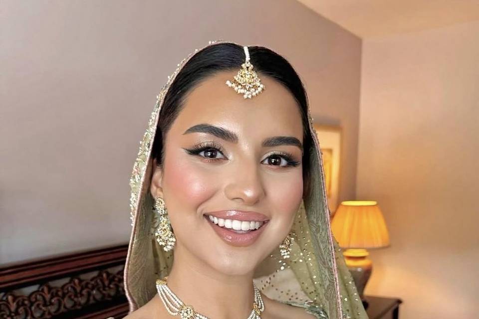 Bridal makeup