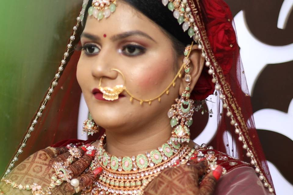 Bridal makeup