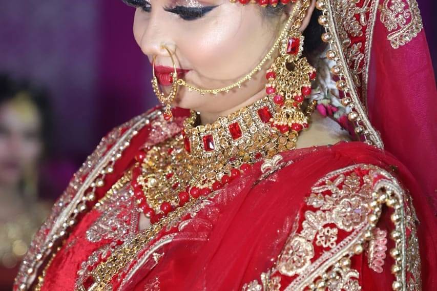 Bridal makeup