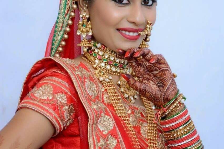 Bridal makeup