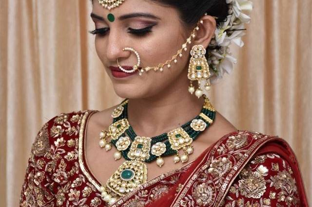 Bridal makeup