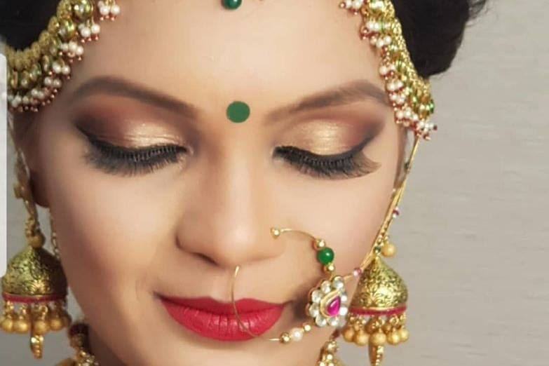 Bridal makeup