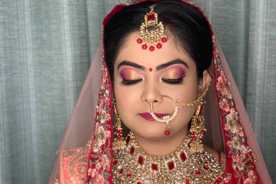 Bridal makeup