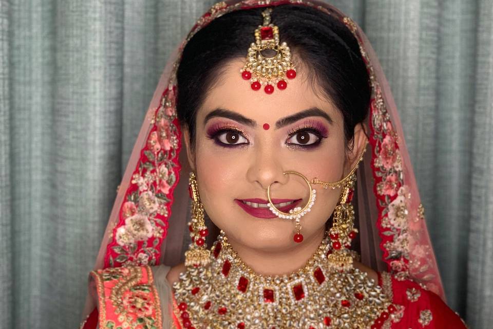 Bridal makeup