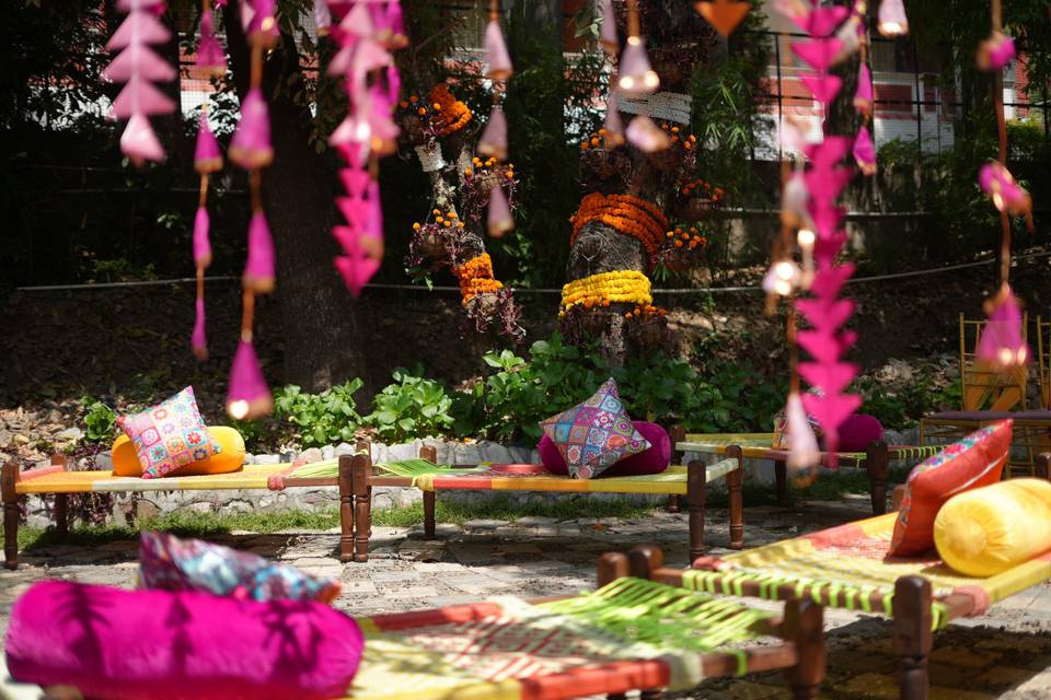 Haldi decor