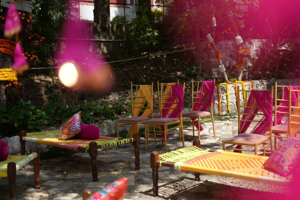 Haldi decor