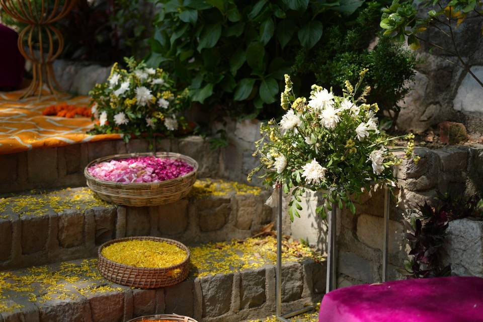 Haldi decor