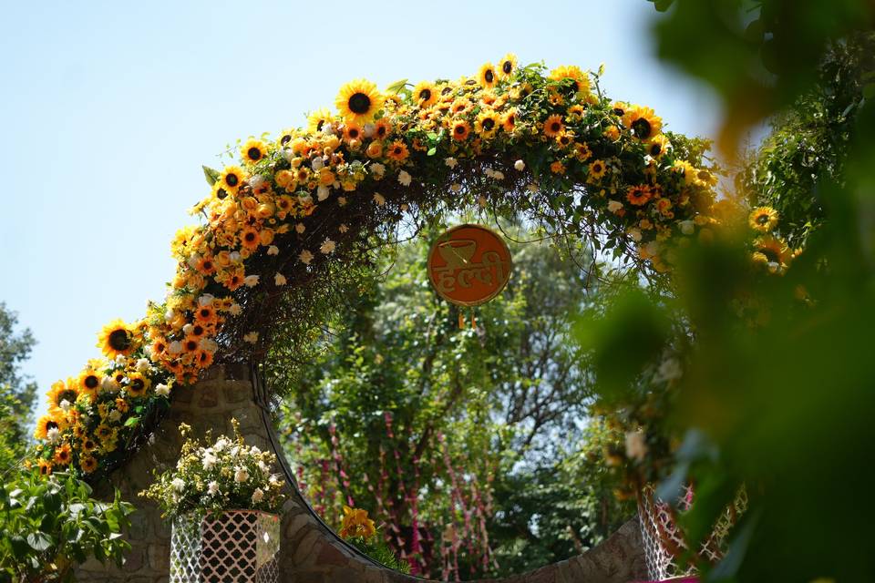 Haldi decor