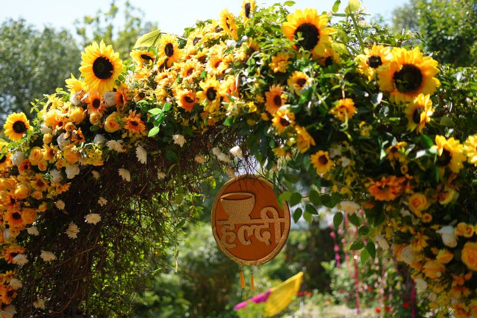 Haldi decor
