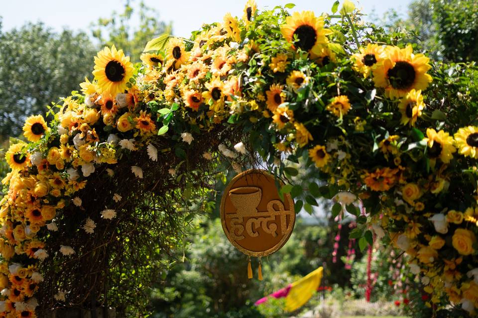 Haldi decor