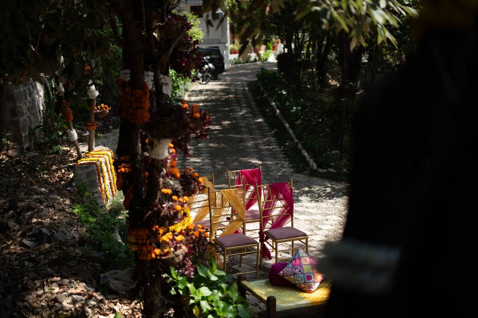 Haldi decor