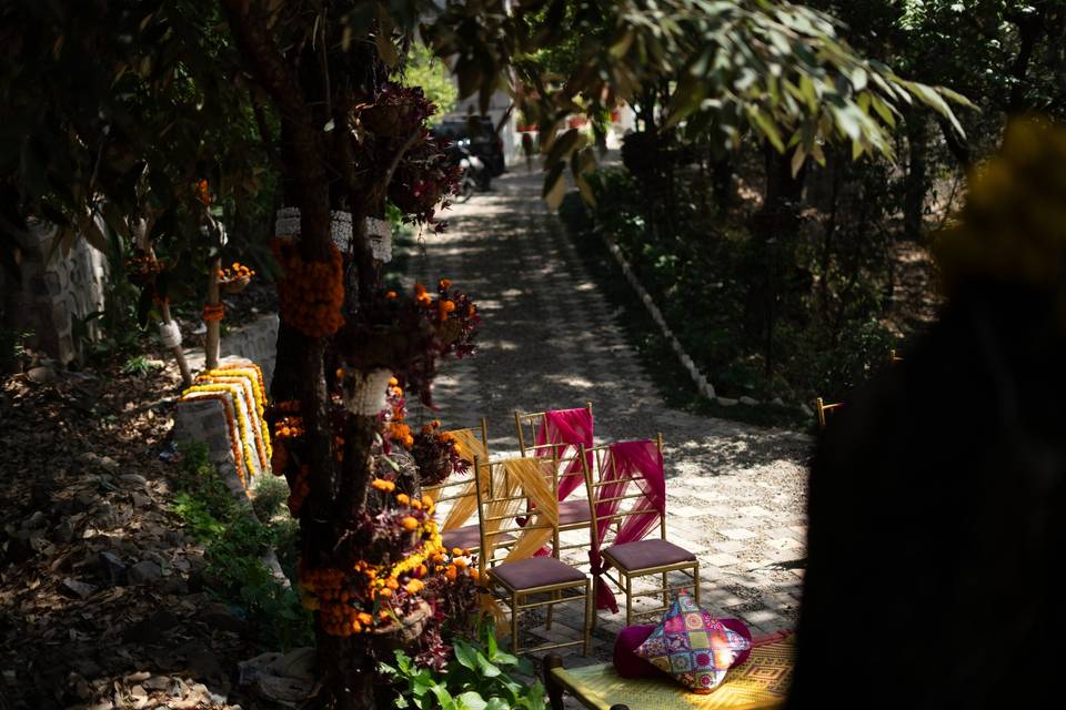 Haldi decor