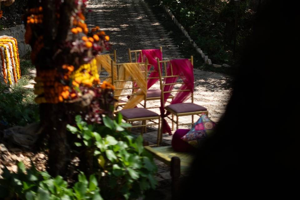 Haldi decor