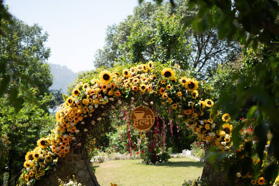 Haldi decor