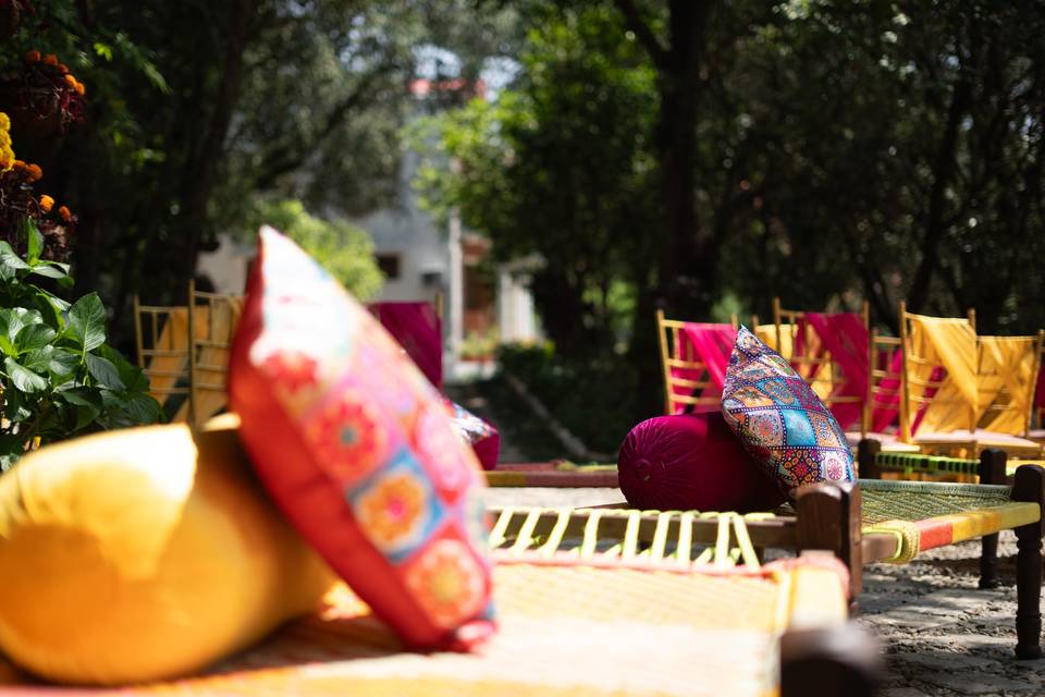 Haldi decor