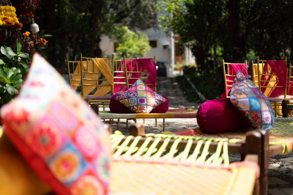 Haldi decor