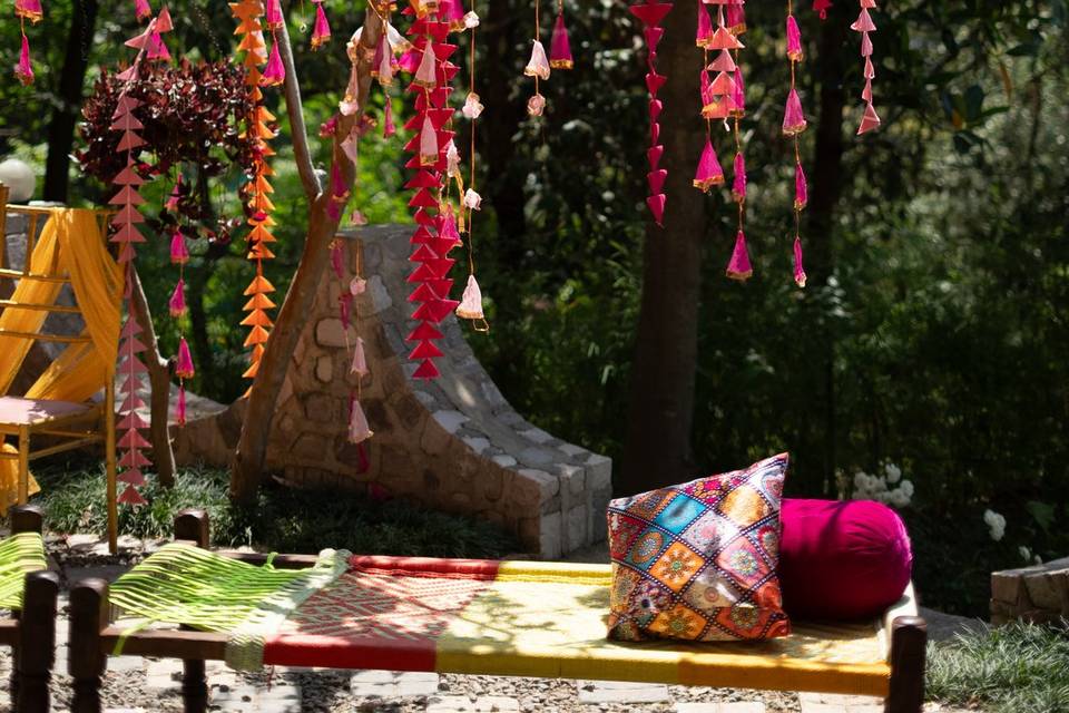 Haldi decor