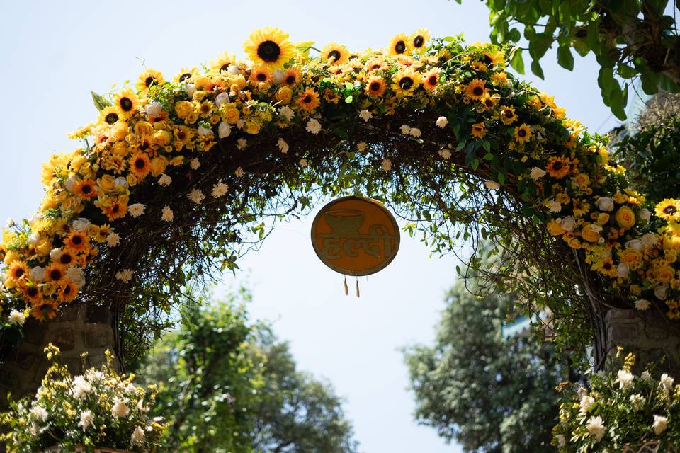Haldi decor