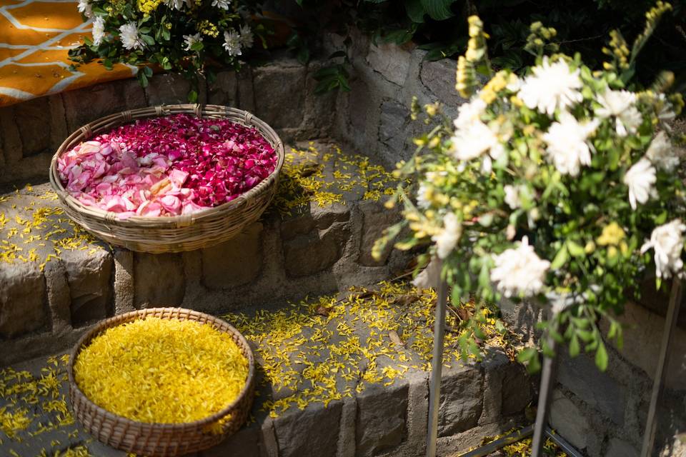Haldi decor