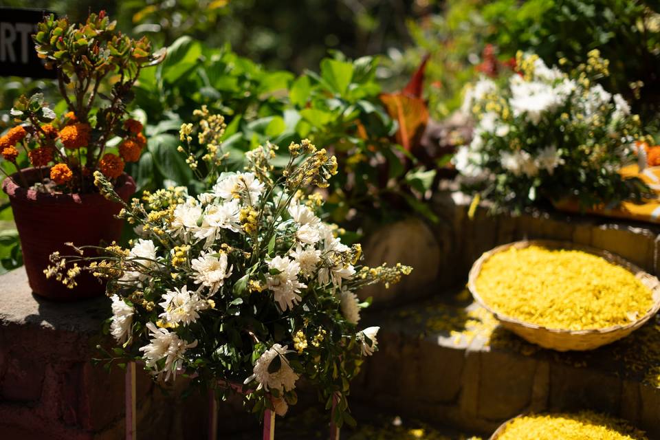 Haldi decor