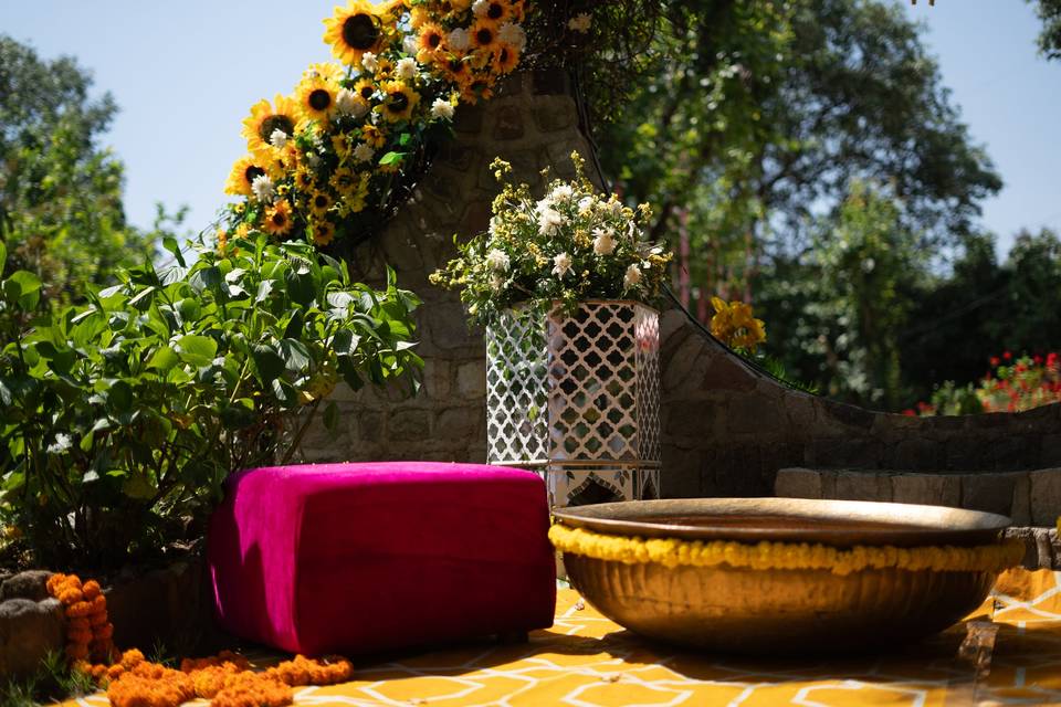 Haldi decor