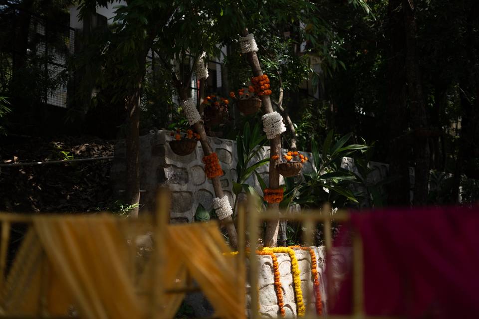 Haldi decor